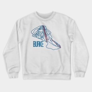 Burke Trail Map Crewneck Sweatshirt